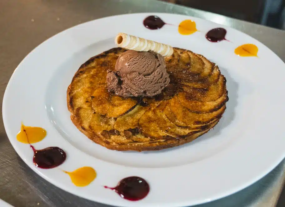 Tatin de manzana en Mallorca: uno de los postres que enamoran