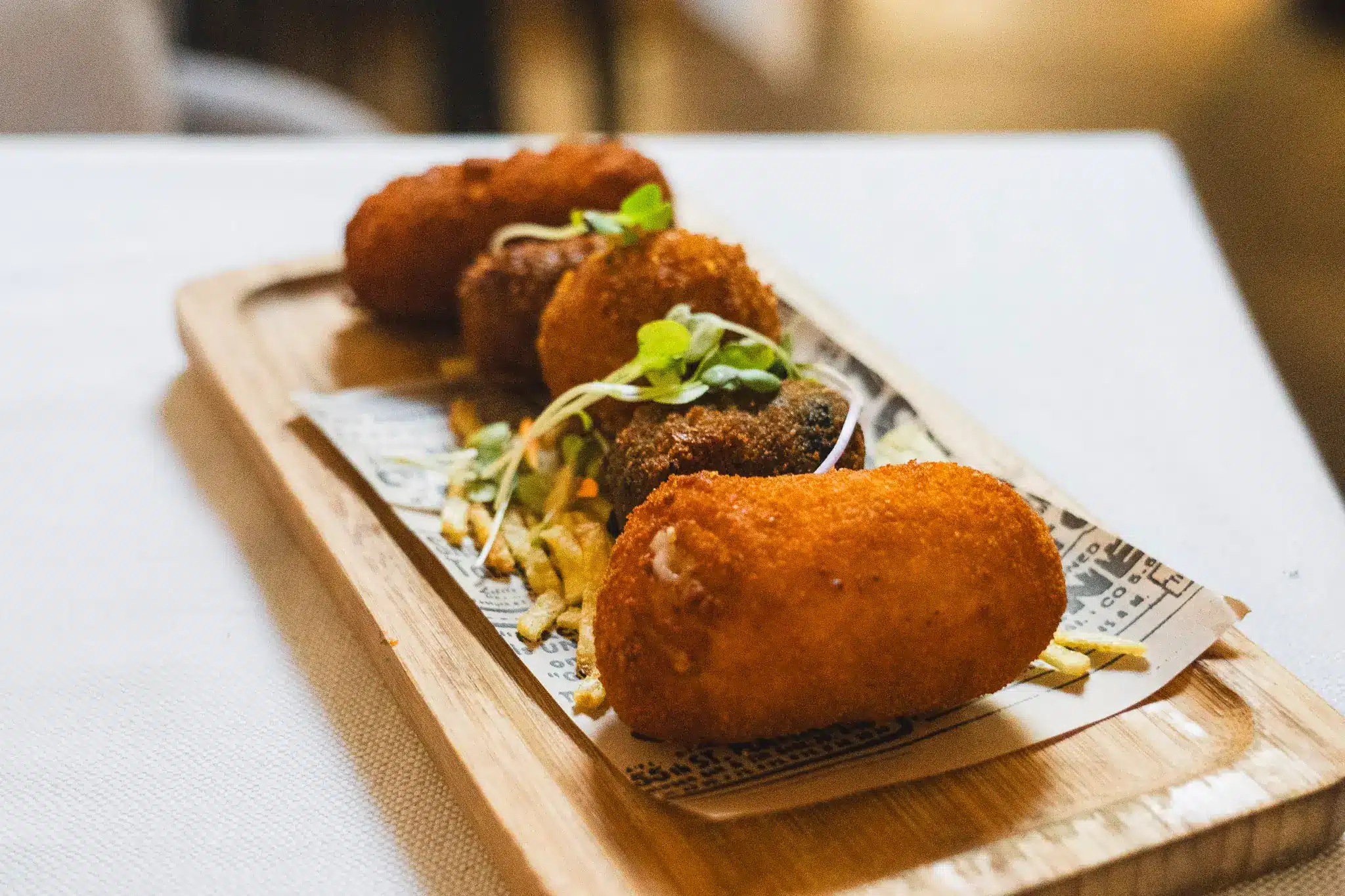 Croquetas en El Vasco y La Vasca. Día Internacional de la Croqueta