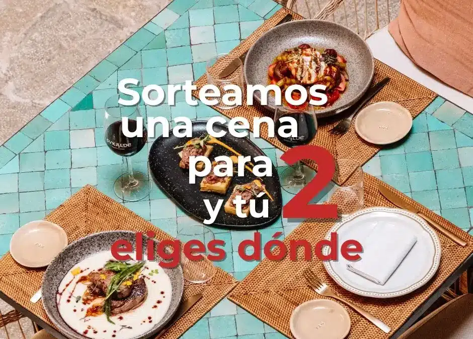 Sorteo de una cena para dos en Grupo La Vasca: ¡elige Sukalde o El Vasco!