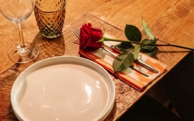 Valentine’s Day in Palma with a rose on every table
