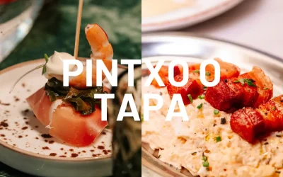 The difference between a pintxo and a tapa