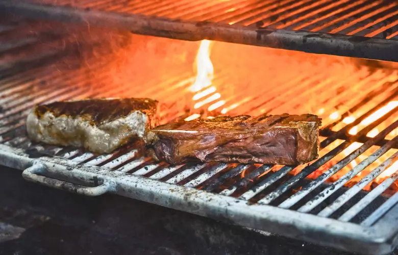 Carne a la brasa en El Vasco Bunyola